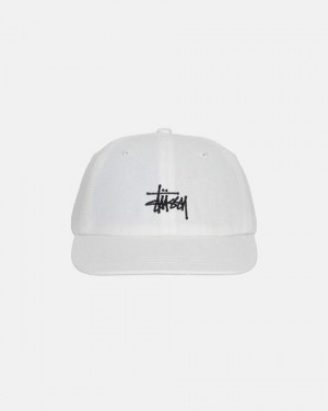 Beige Stussy Low Pro Basic Stock Strapback Caps | 2853YOUJX