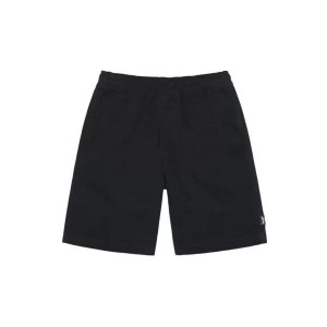 Black Stussy Brushed Beach Shorts | 2753VFTYC