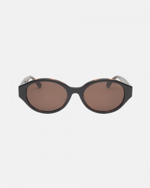 Black Stussy Penn Sunglasses | 8627ALQDN