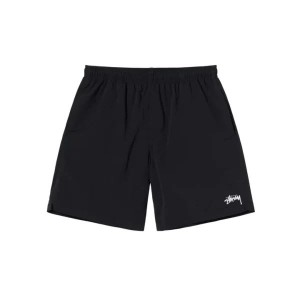 Black Stussy Stock Water Shorts | 9540OHMZG