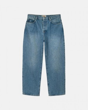 Blue Stussy Big Ol' Denim Jeans | 1605DMLSR