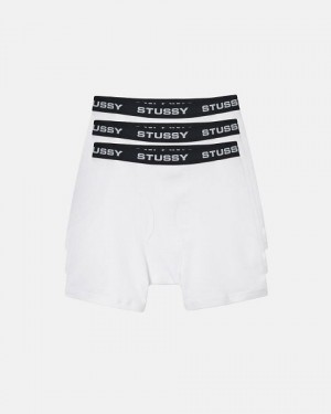 White Stussy Boxer Briefs | 2164RCETU