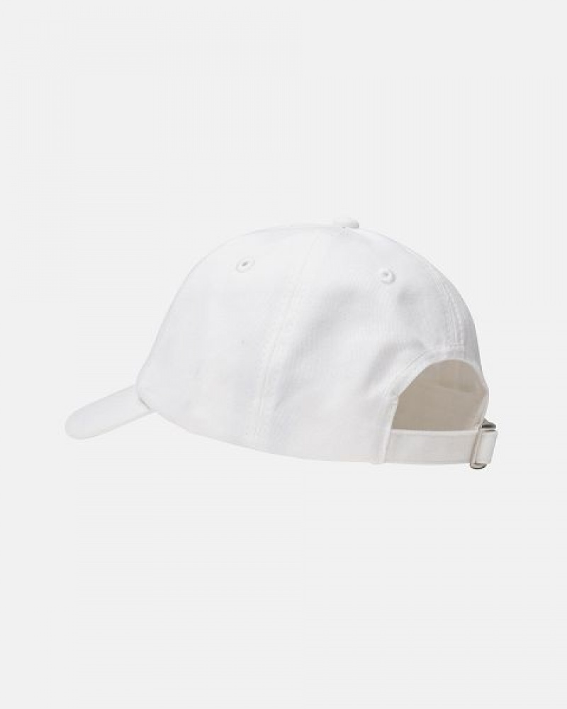 Beige Stussy Low Pro Basic Stock Strapback Caps | 2853YOUJX