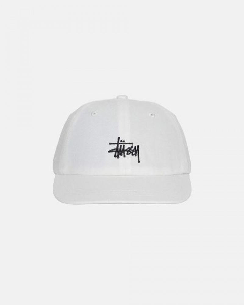 Beige Stussy Low Pro Basic Stock Strapback Caps | 2853YOUJX