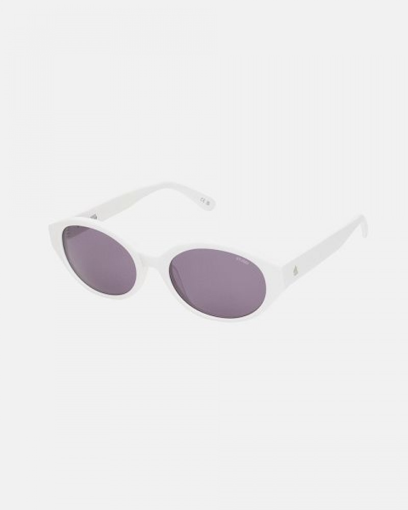 Beige Stussy Penn Sunglasses | 2609YWZUQ