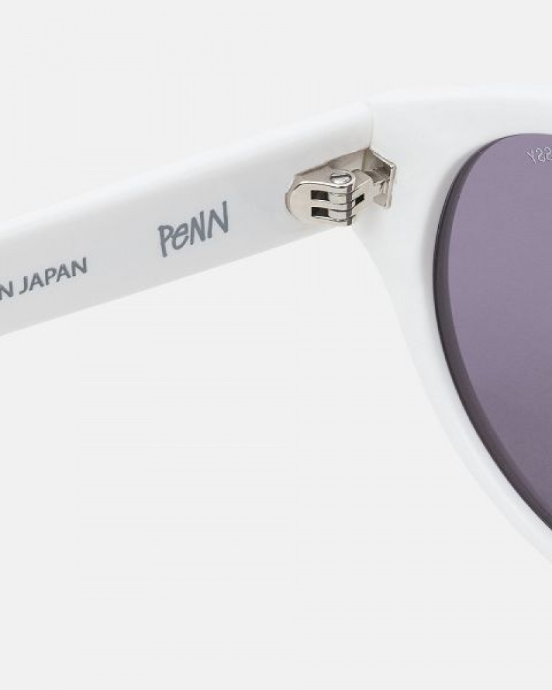 Beige Stussy Penn Sunglasses | 2609YWZUQ