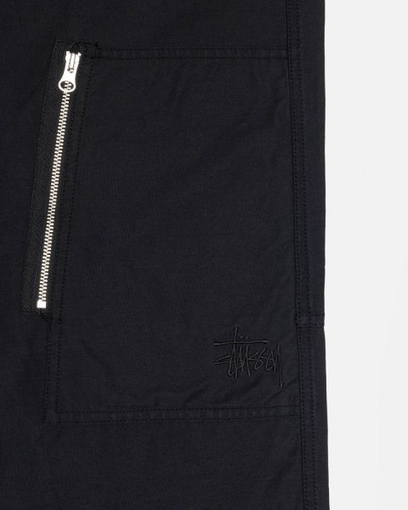 Black Stussy Nyco Flight Pants | 6819ZPLUF