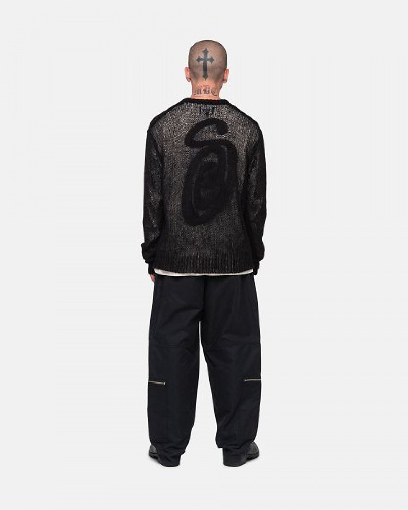 Black Stussy Nyco Flight Pants | 6819ZPLUF