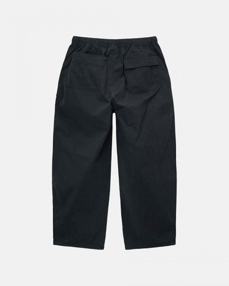 Black Stussy Nyco Over Pants | 3109KLVWH