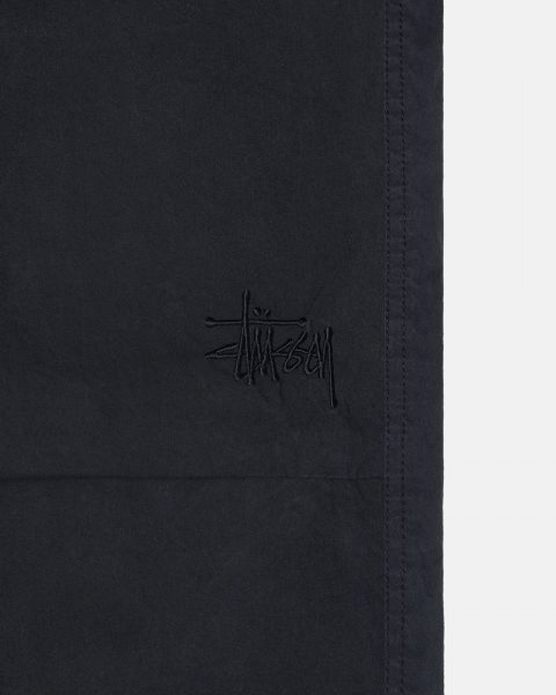 Black Stussy Nyco Over Pants | 3109KLVWH