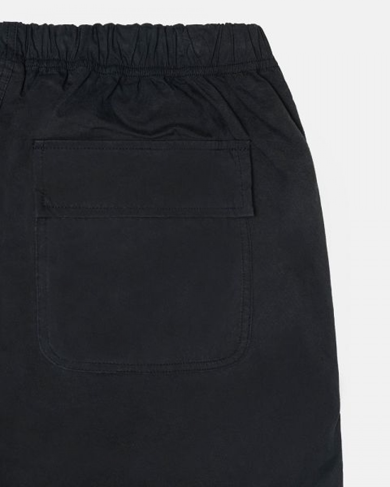 Black Stussy Nyco Over Pants | 3109KLVWH