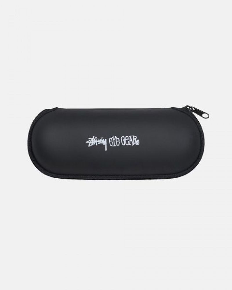 Black Stussy Penn Sunglasses | 2496ZFWOM