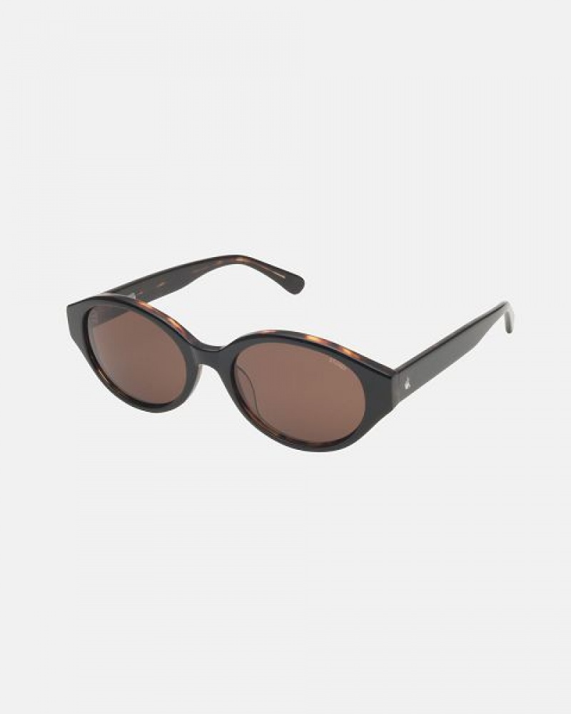 Black Stussy Penn Sunglasses | 8627ALQDN