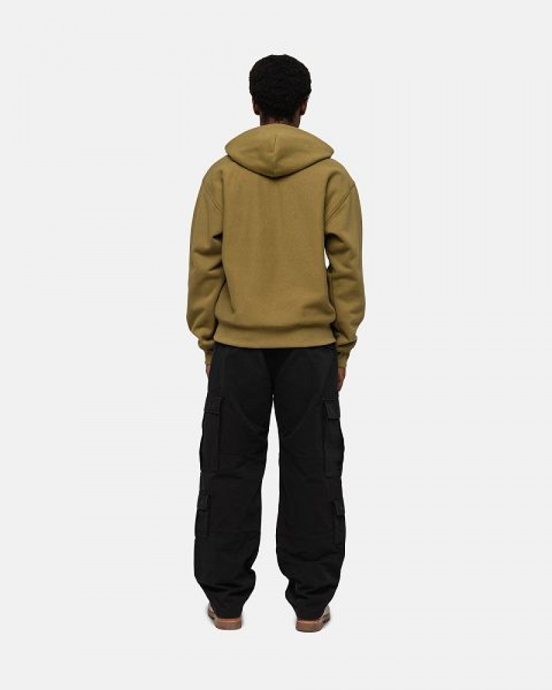 Black Stussy Surplus Cargo Ripstop Pants | 4670DLPXE