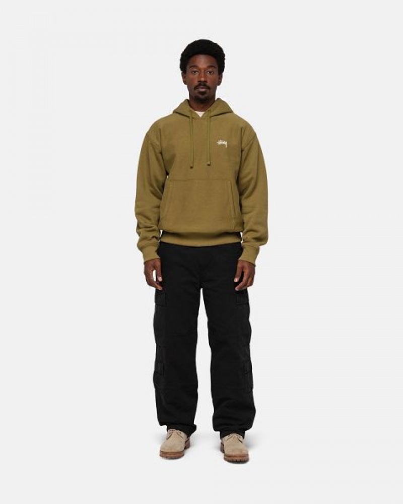 Black Stussy Surplus Cargo Ripstop Pants | 4670DLPXE