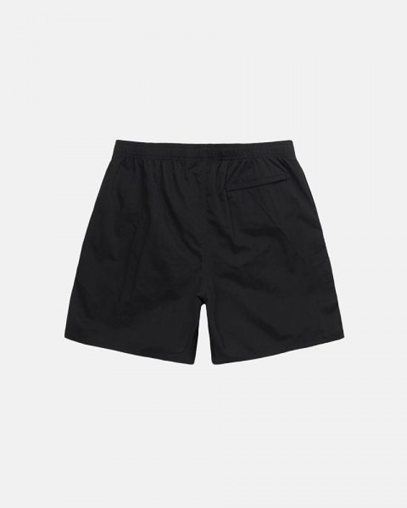 Black Stussy Water Stock Shorts | 8901KPADX