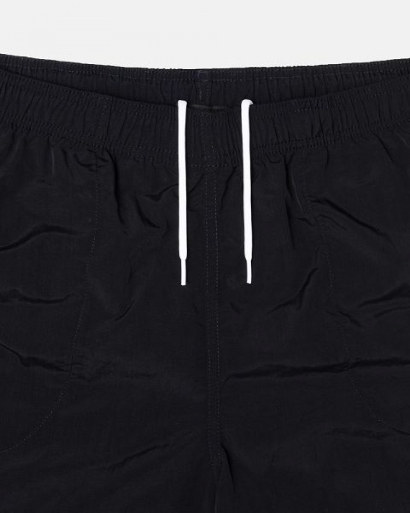 Black Stussy Water Stock Shorts | 8901KPADX