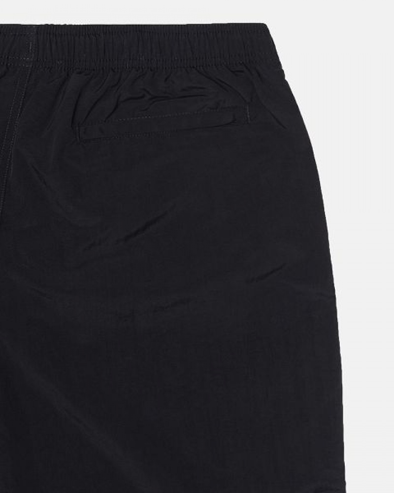 Black Stussy Water Stock Shorts | 8901KPADX