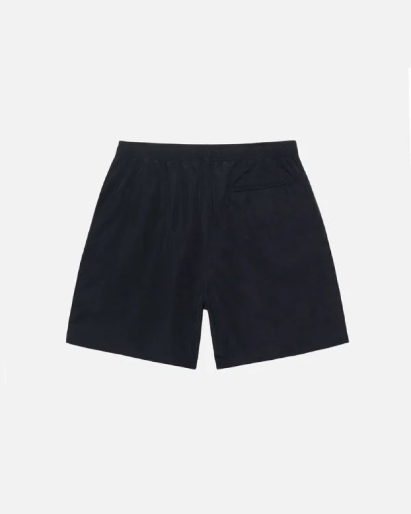 Black / White Stussy Ss-link Water Shorts | 4380AXJLS