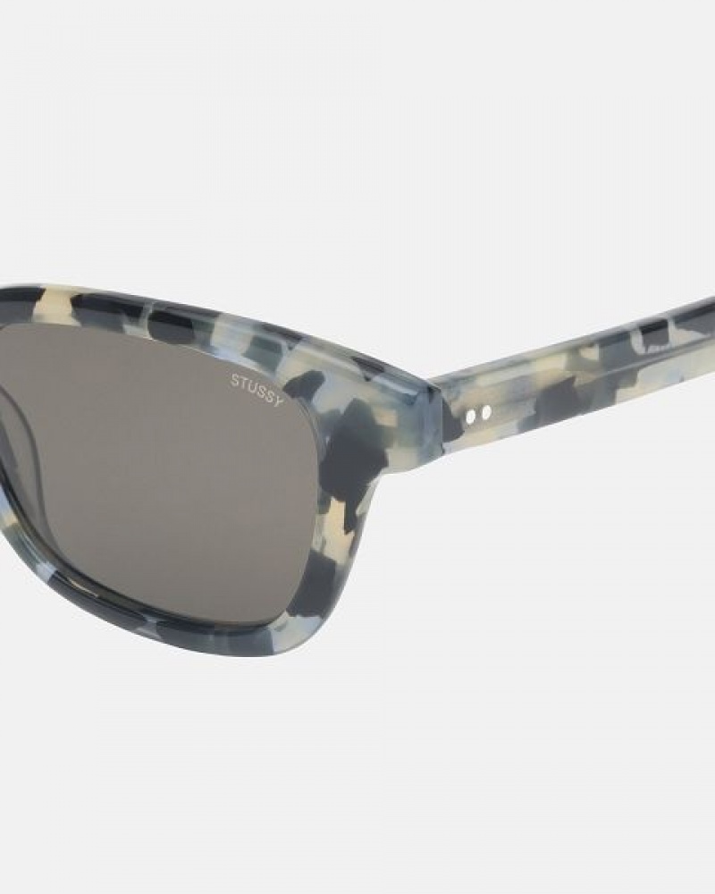 Blue Stussy Owen Sunglasses | 7134BFLTP