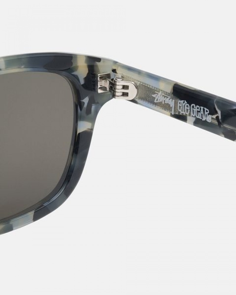 Blue Stussy Owen Sunglasses | 7134BFLTP