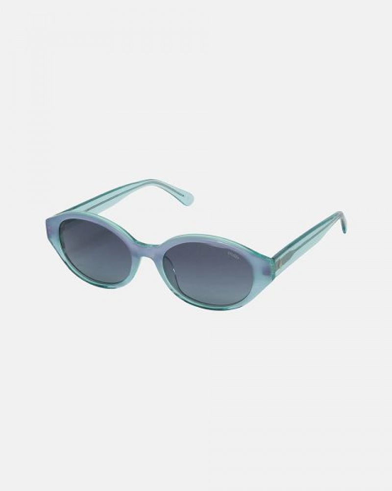 Blue Stussy Penn Sunglasses | 9673JIMEF