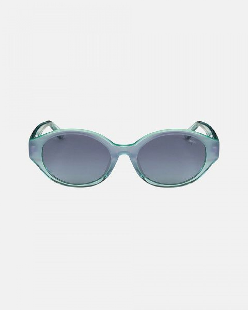 Blue Stussy Penn Sunglasses | 9673JIMEF