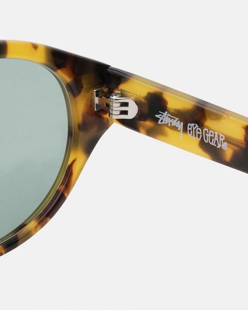 Brown Stussy Penn Sunglasses | 2357KVIOZ