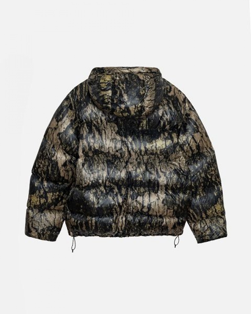 Camo Stussy Micro Ripstop Down Parka | 9618TVDBI