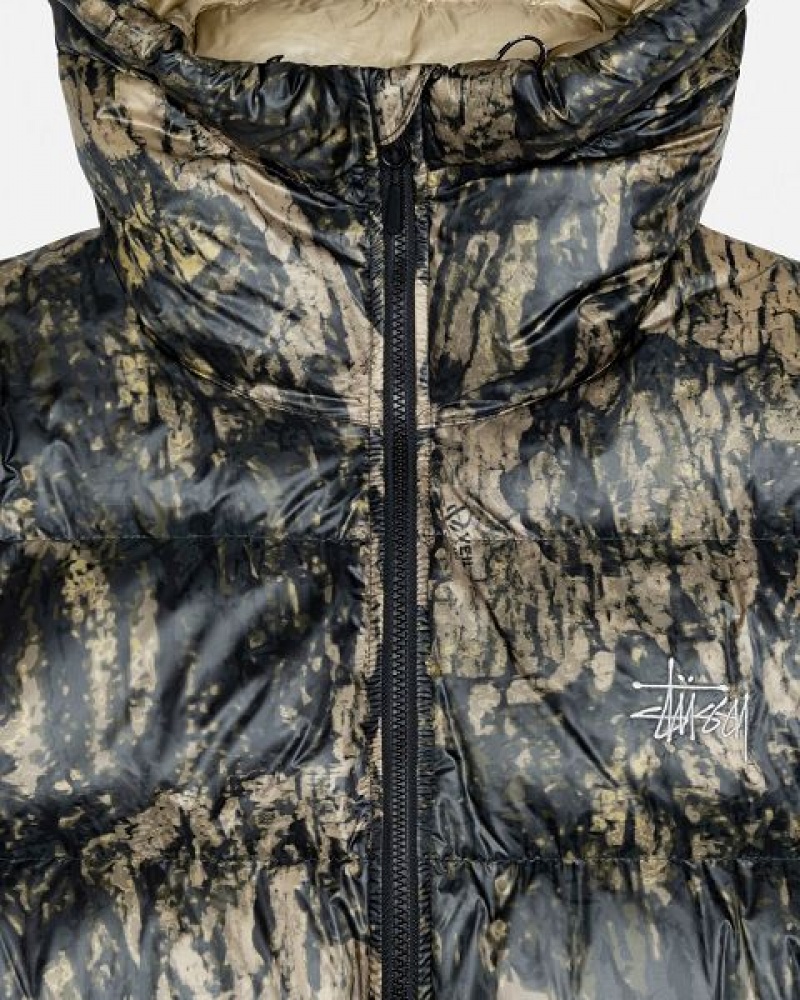 Camo Stussy Micro Ripstop Down Parka | 9618TVDBI