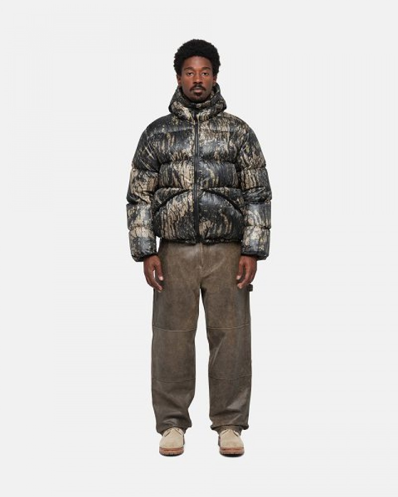 Camo Stussy Micro Ripstop Down Parka | 9618TVDBI