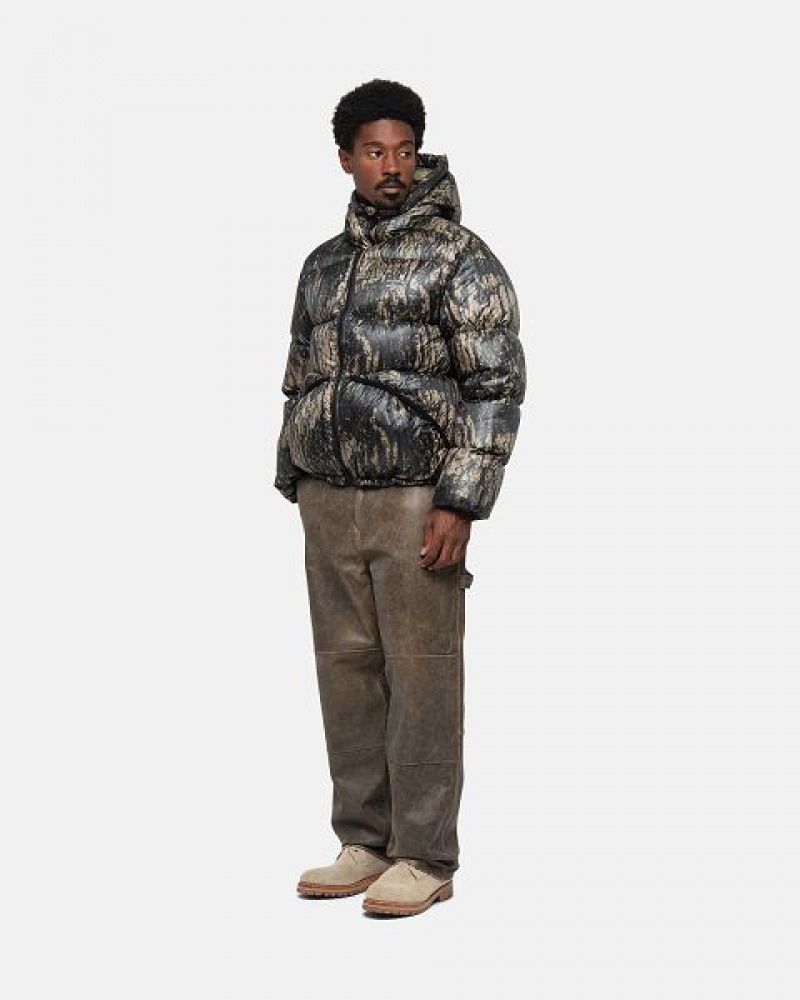 Camo Stussy Micro Ripstop Down Parka | 9618TVDBI