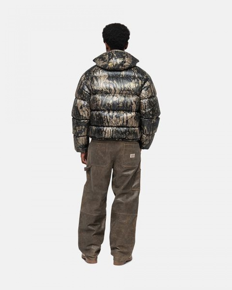 Camo Stussy Micro Ripstop Down Parka | 9618TVDBI