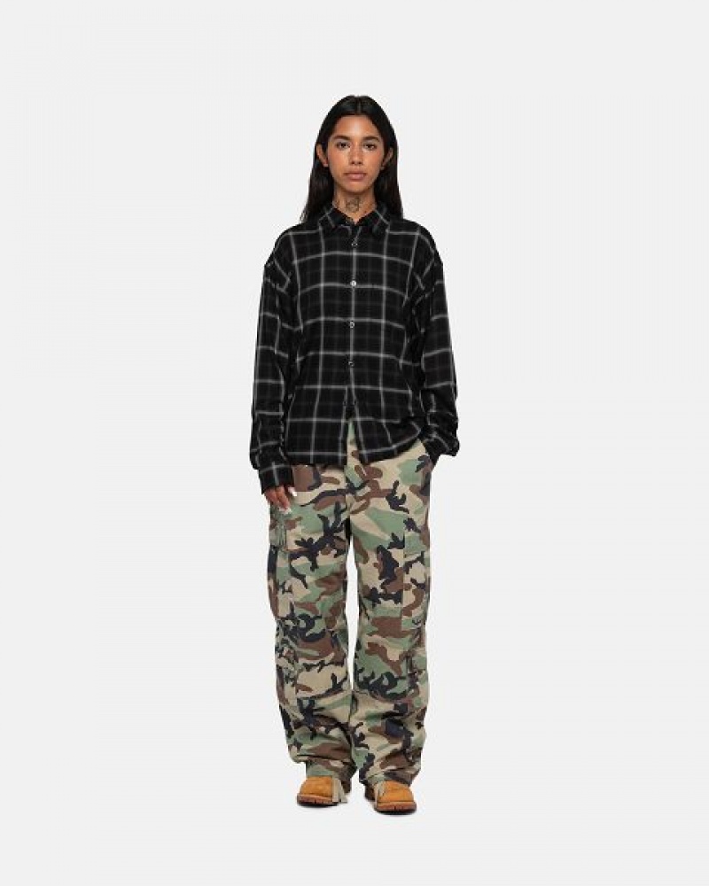 Camo Stussy Surplus Cargo Ripstop Pants | 3427IUGYS