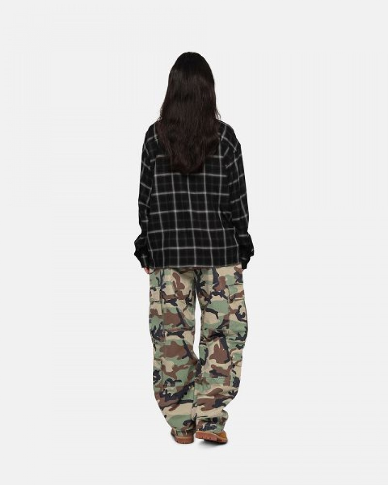 Camo Stussy Surplus Cargo Ripstop Pants | 3427IUGYS