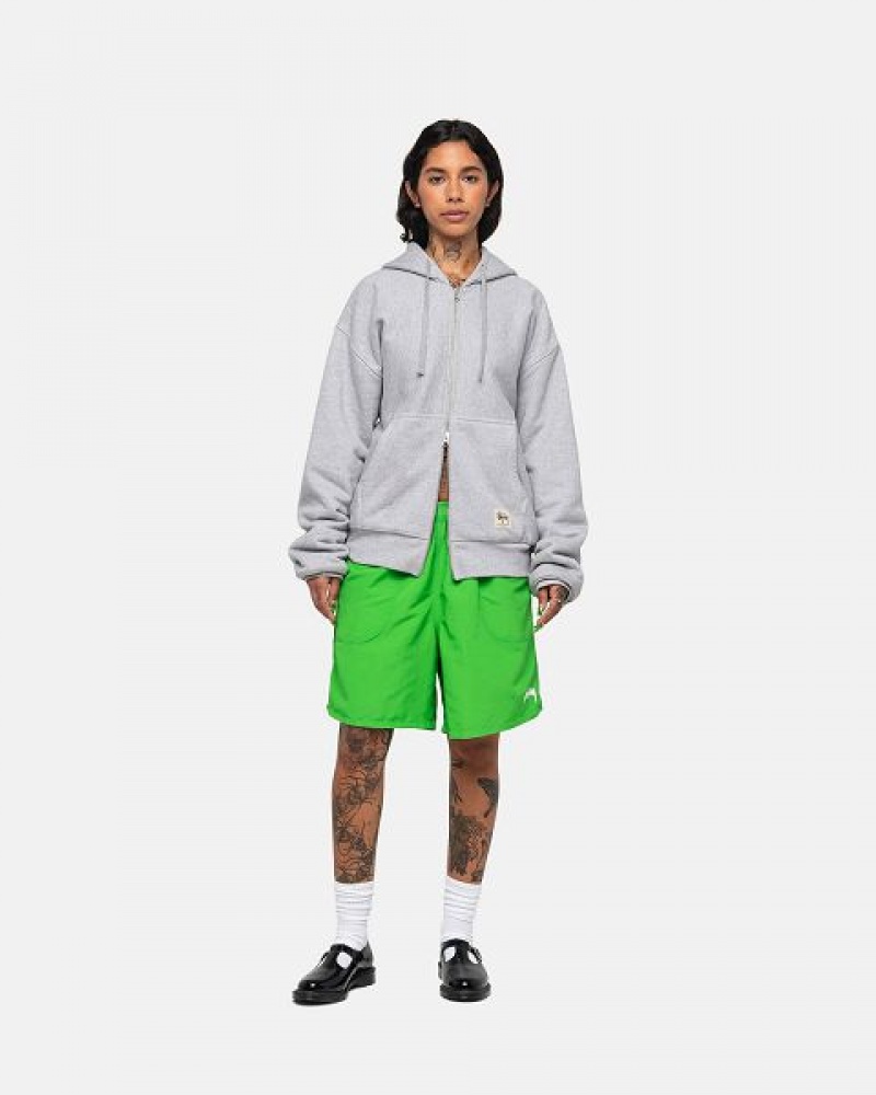 Green Stussy Water Stock Shorts | 6428QKSJU