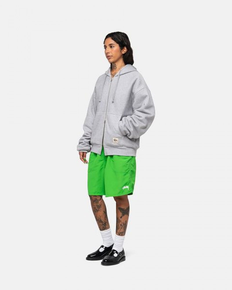 Green Stussy Water Stock Shorts | 6428QKSJU