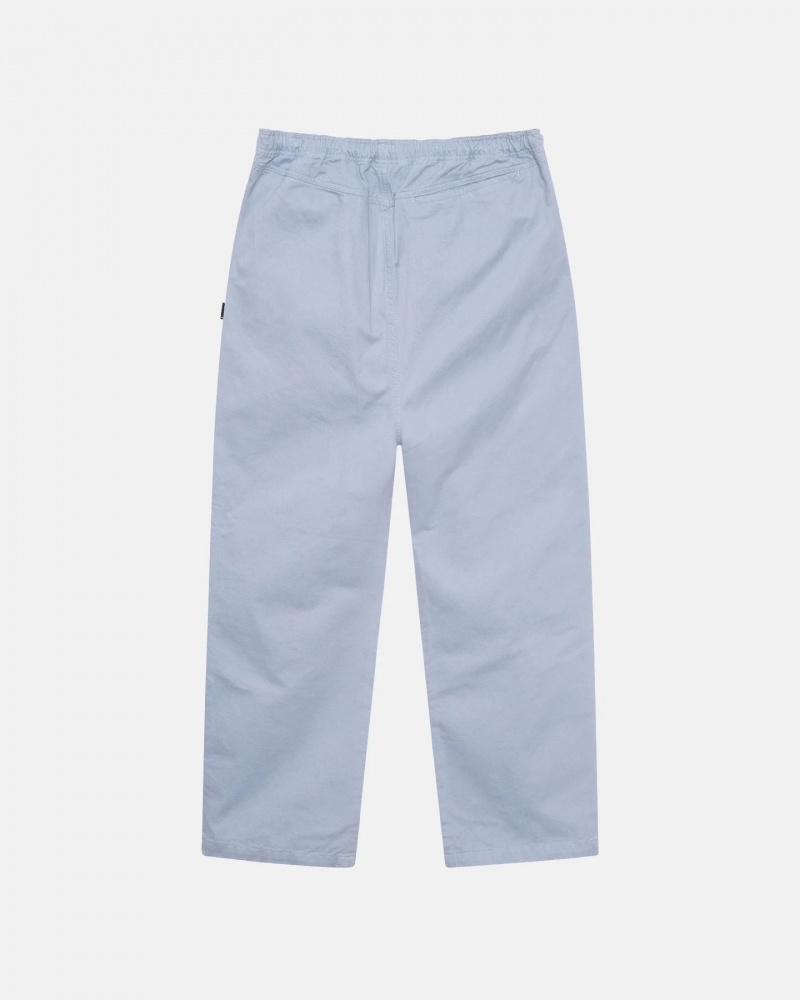 Grey Stussy Brushed Beach Pants | 9167WGSCU