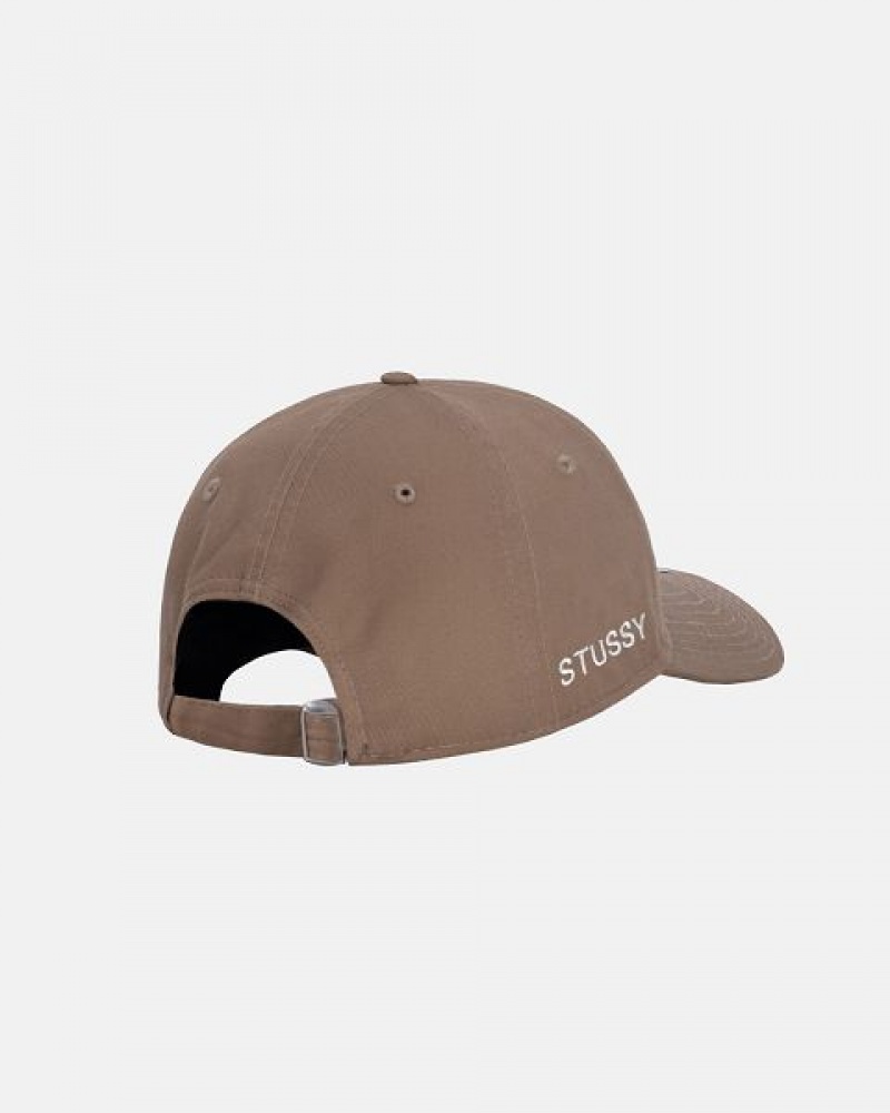 Khaki Stussy Ss Link 9twenty Caps | 0354RBXNG