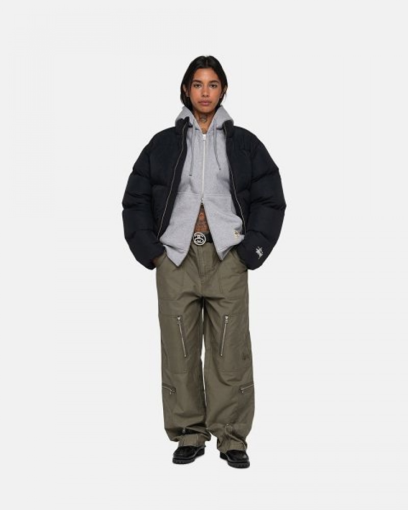 Olive Stussy Nyco Flight Pants | 2731NEKCI