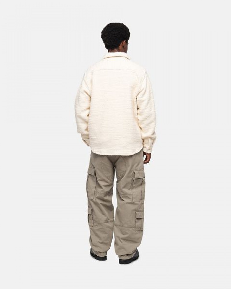 Olive Stussy Surplus Cargo Ripstop Pants | 3184FCLHY