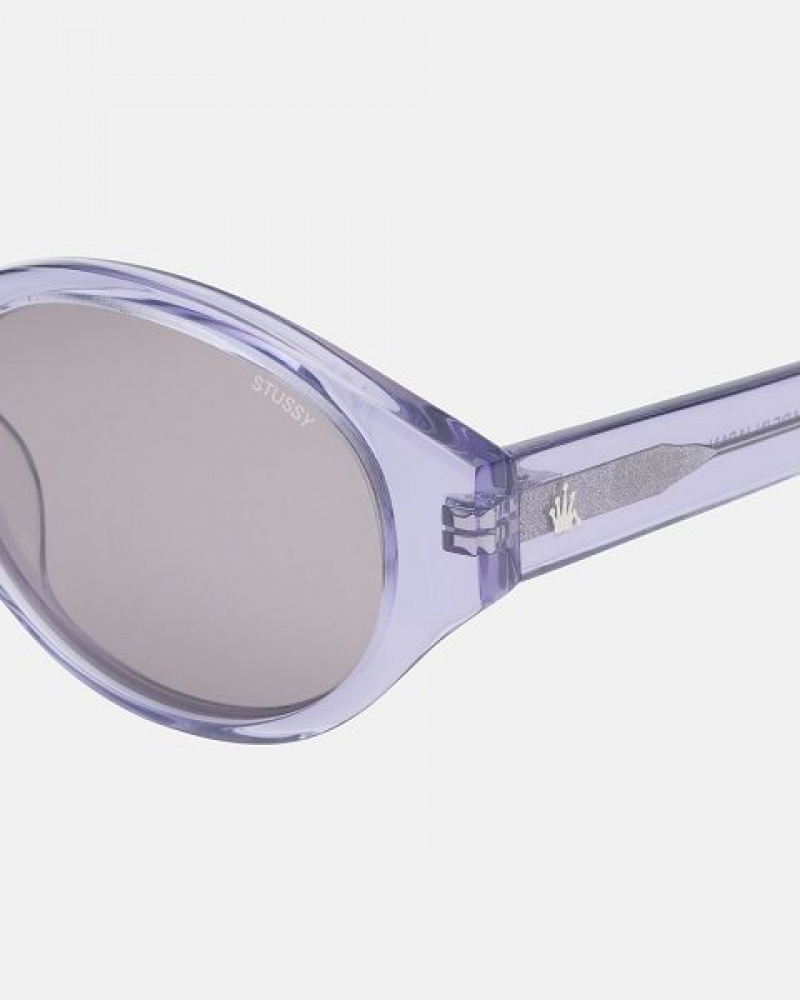 Purple Stussy Penn Sunglasses | 1695ZGIHD