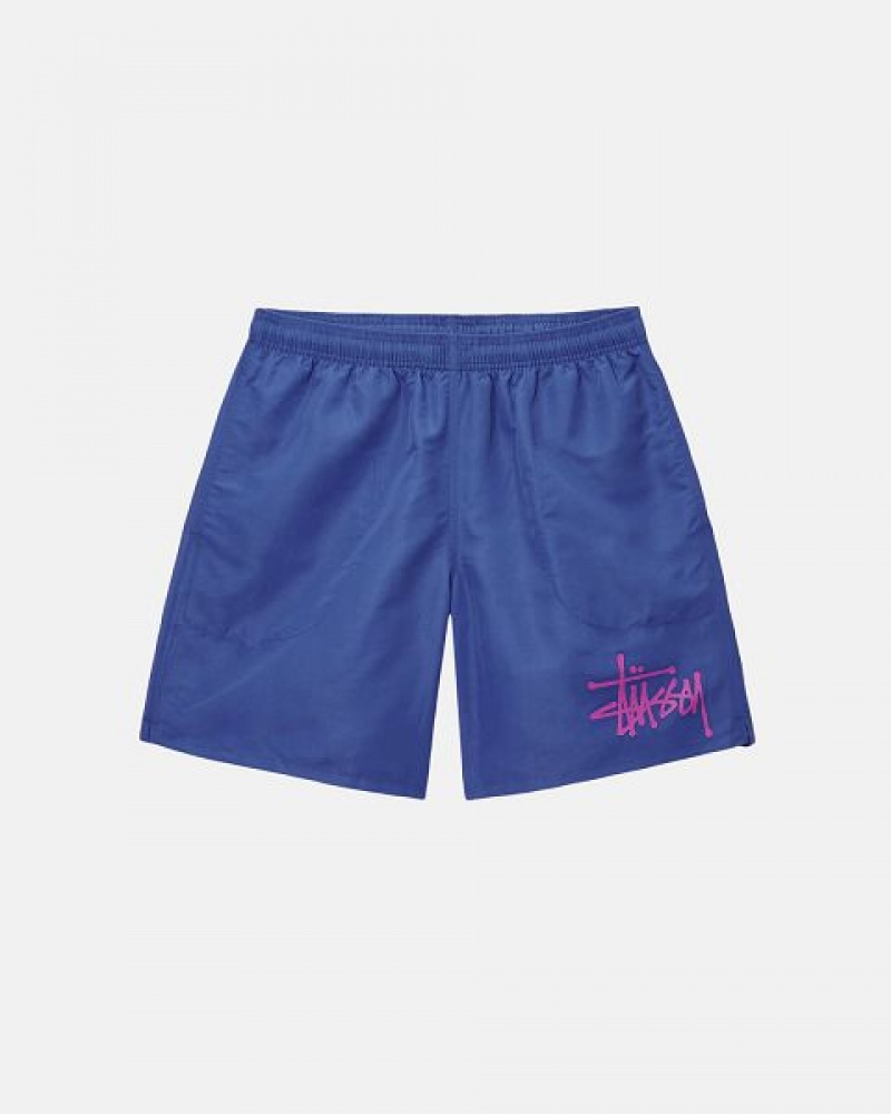 Royal Stussy Water Big Basic Shorts | 2034USGZN