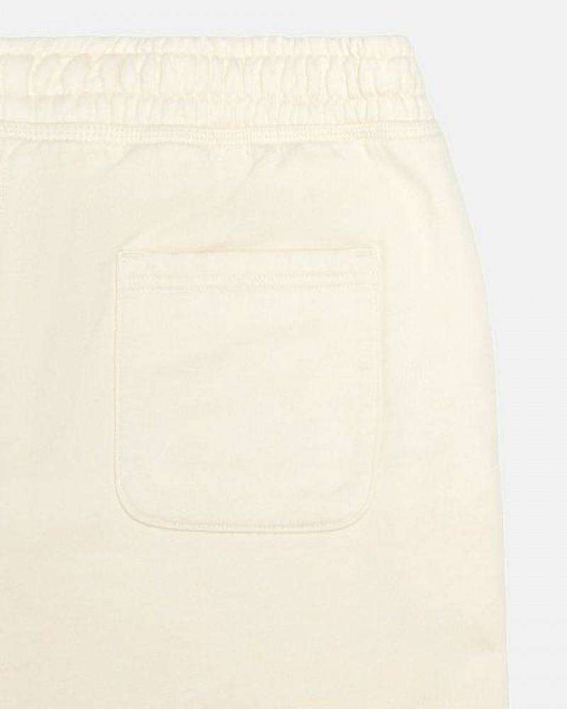 White Stussy Sport Sweatpants | 1420DWSJM